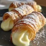 Italian Cream Stuffed Cannoncini