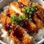 Japanese Katsu Bowls with Tonkatsu Sauce