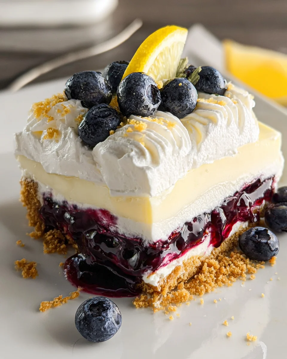 Lemon Blueberry Delight 23 Lemon Blueberry Delight