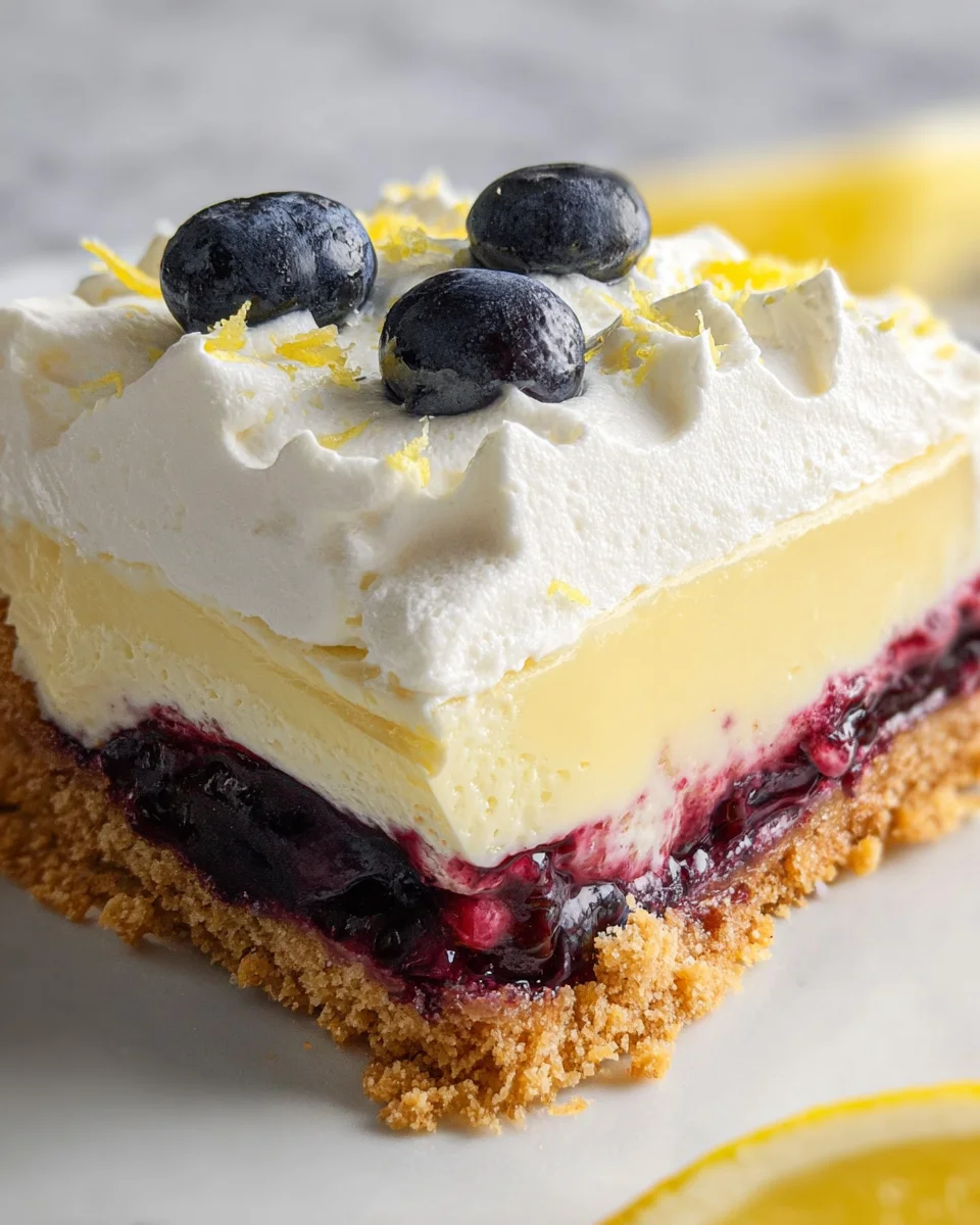 Lemon Blueberry Delight 21 Lemon