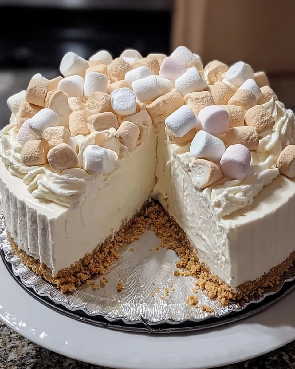 Marshmallow Cheesecake 19 Marshmallow