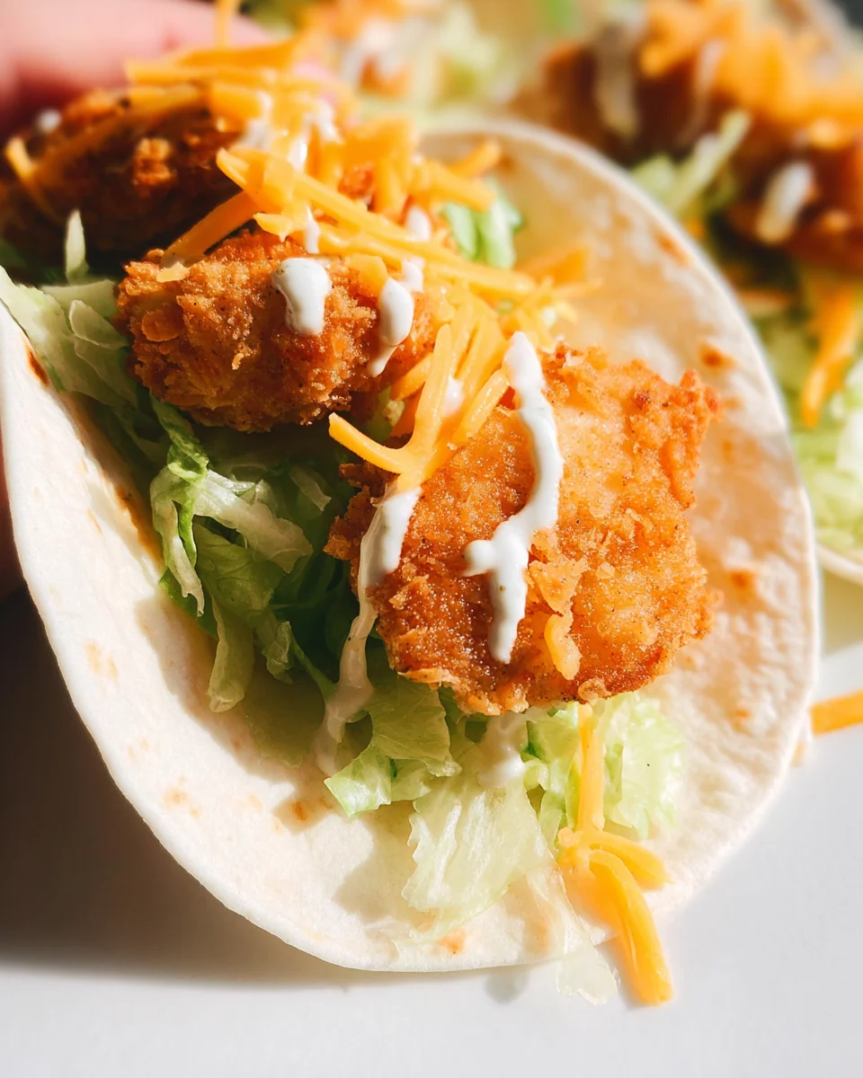McDonald's Crispy Chicken Ranch Snack Wrap (Copycat!)