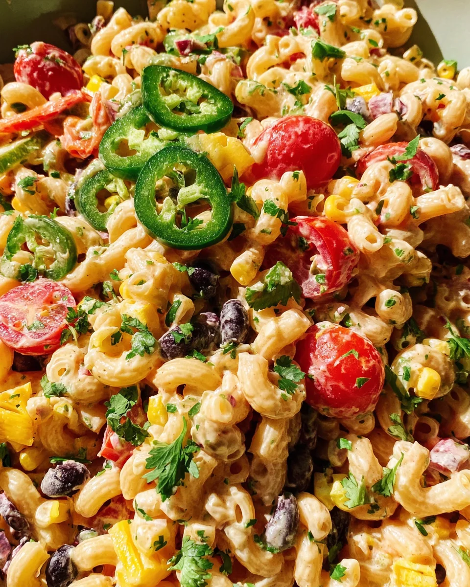 Mexican Macaroni Salad Recipe 25 Mexican