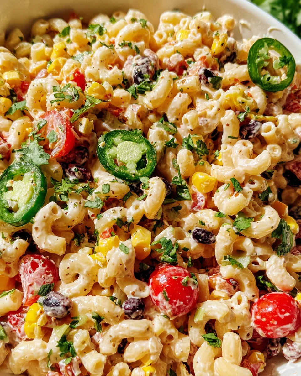 Mexican Macaroni Salad Recipe 26 Mexican