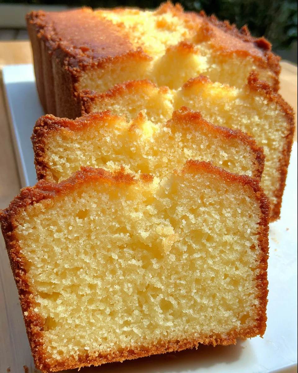 Moist Vanilla Pound 20 Moist