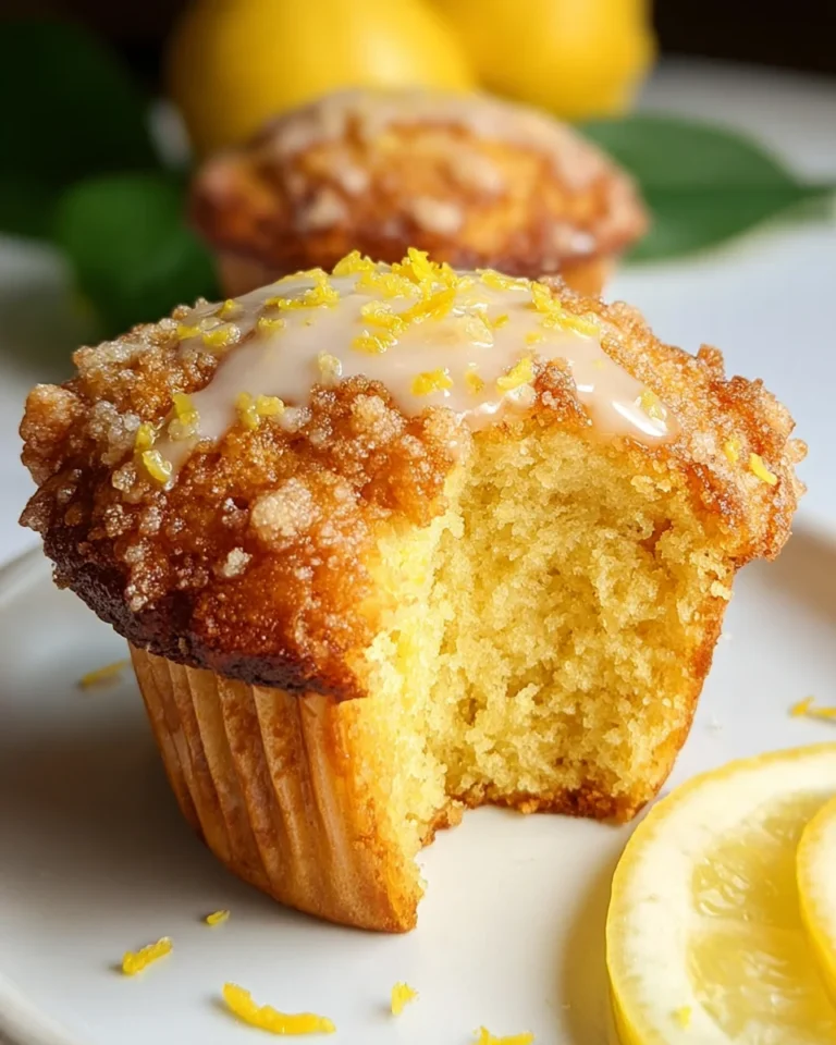 Moist Vegan Lemon Muffins