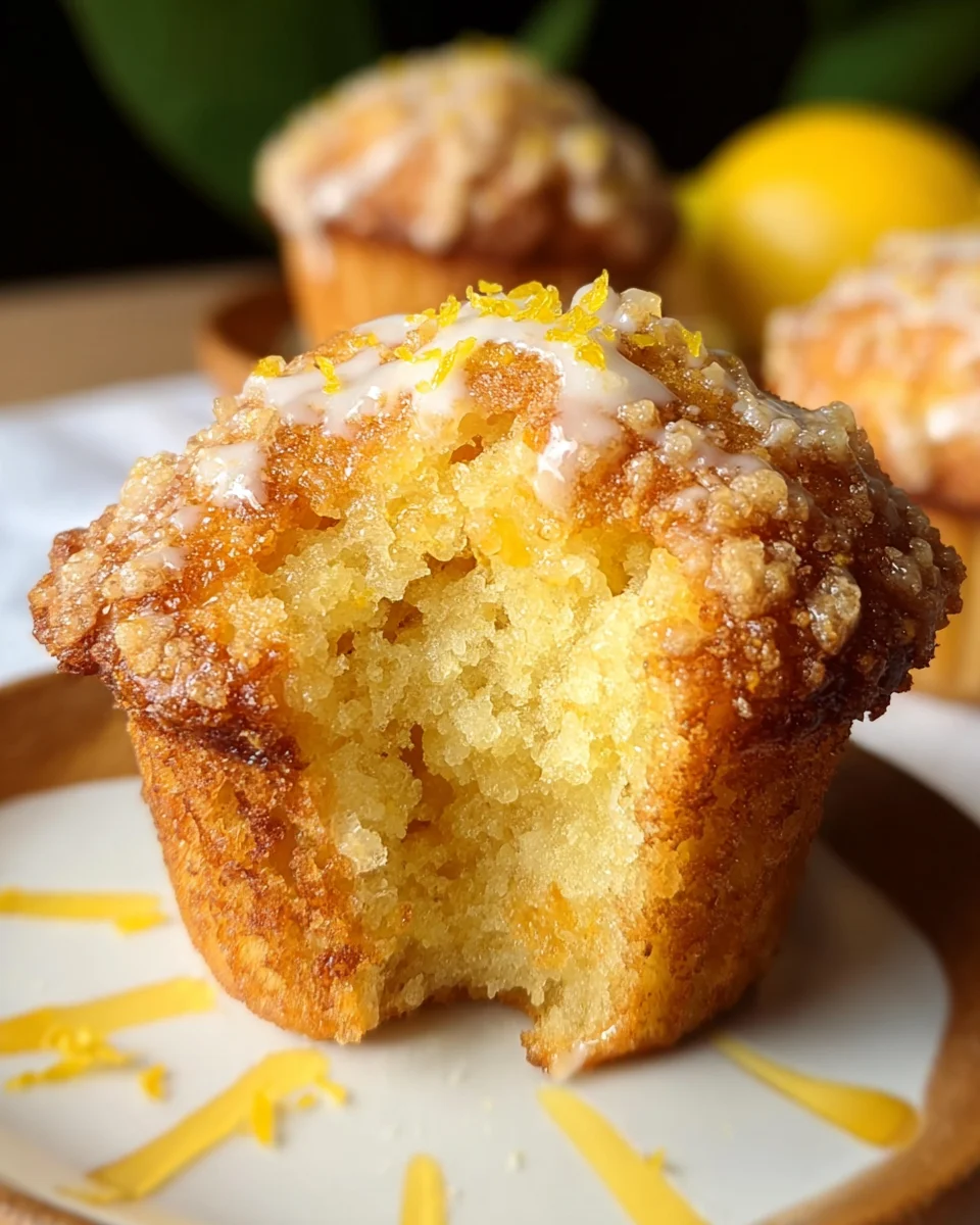Moist Vegan Lemon Muffins 22 Moist