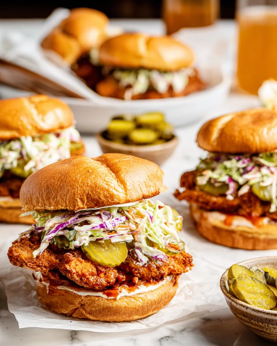 Nashville Hot Chicken Sandwiches 23 Nashville