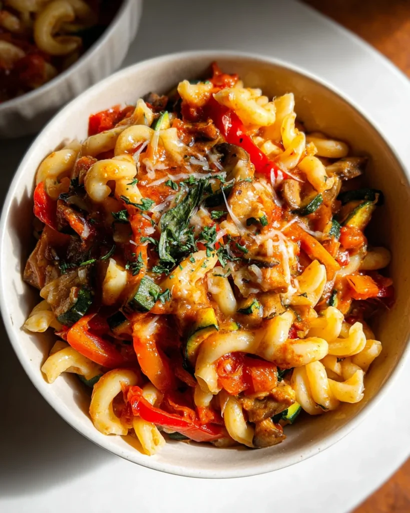 One-Pot Veggie Pasta