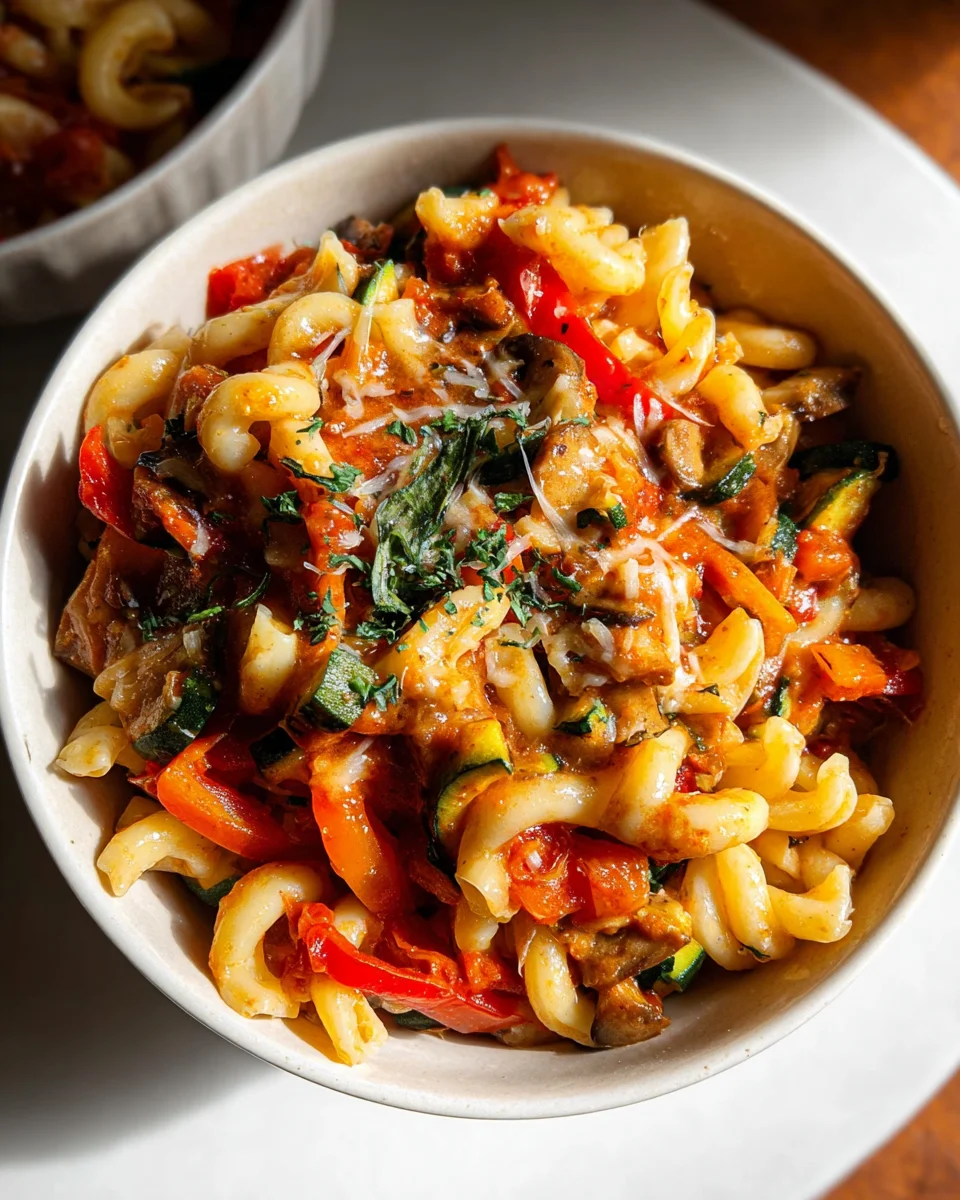 One-Pot Veggie Pasta