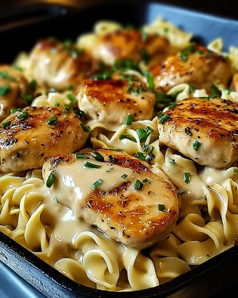 One Pan Chicken Noodles