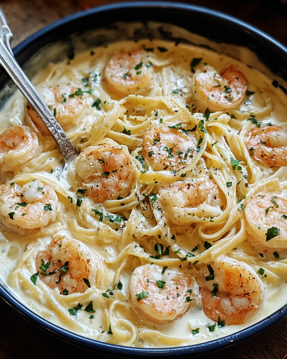 One Pot Shrimp and Crab Alfredo 22 One