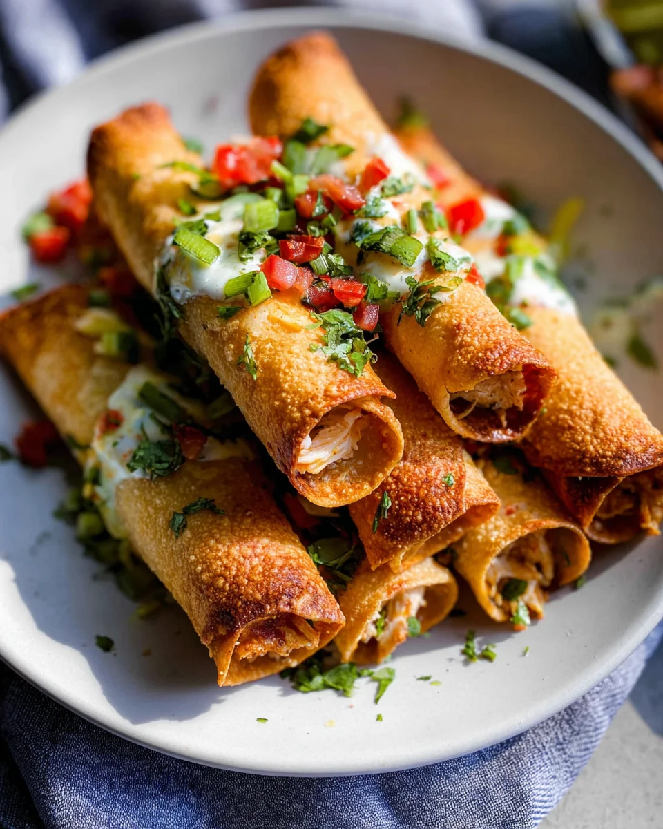 Oven Baked Chicken Taquitos Recipe 34 Oven