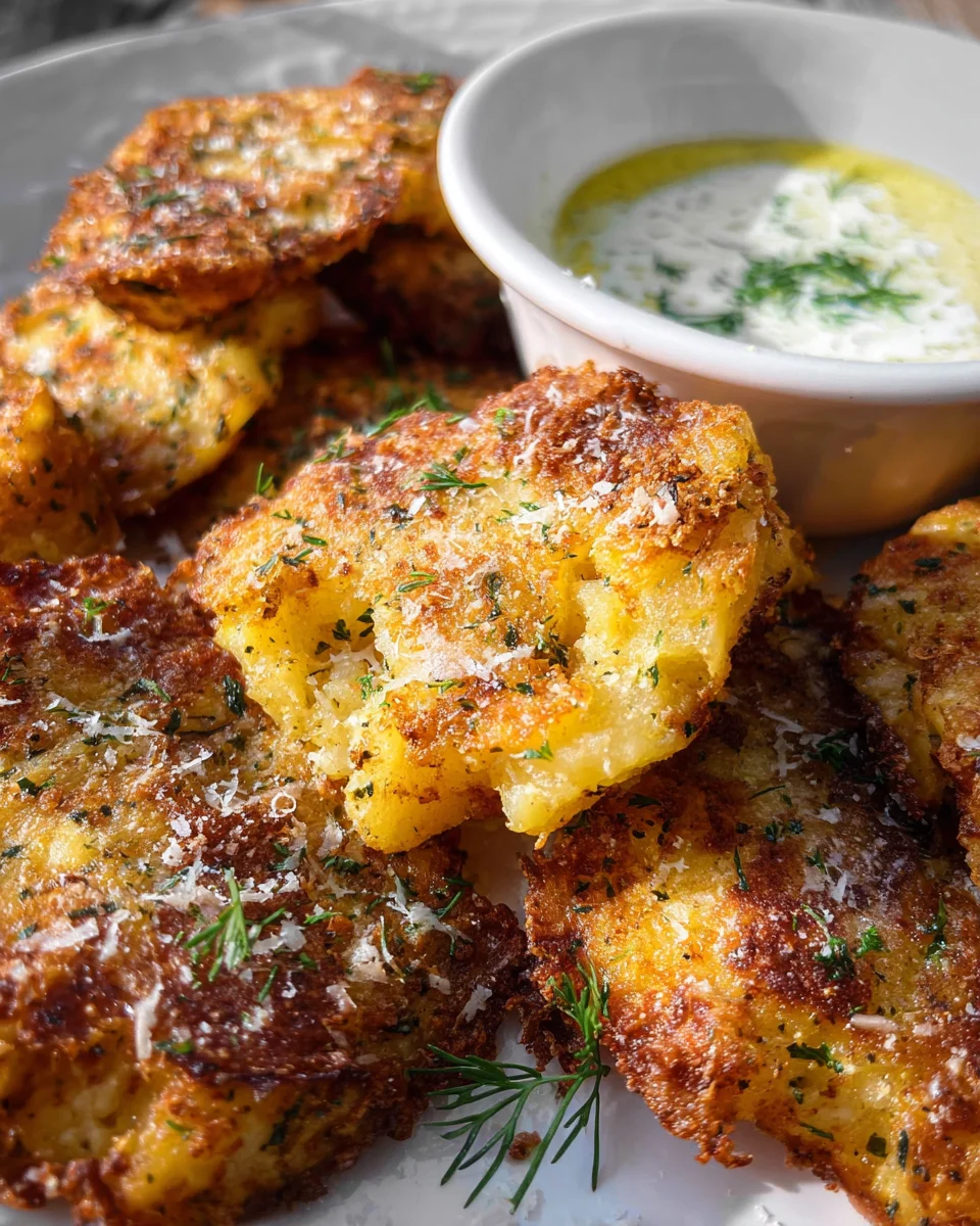 Parmesan Smashed Potatoes 18 Parmesan