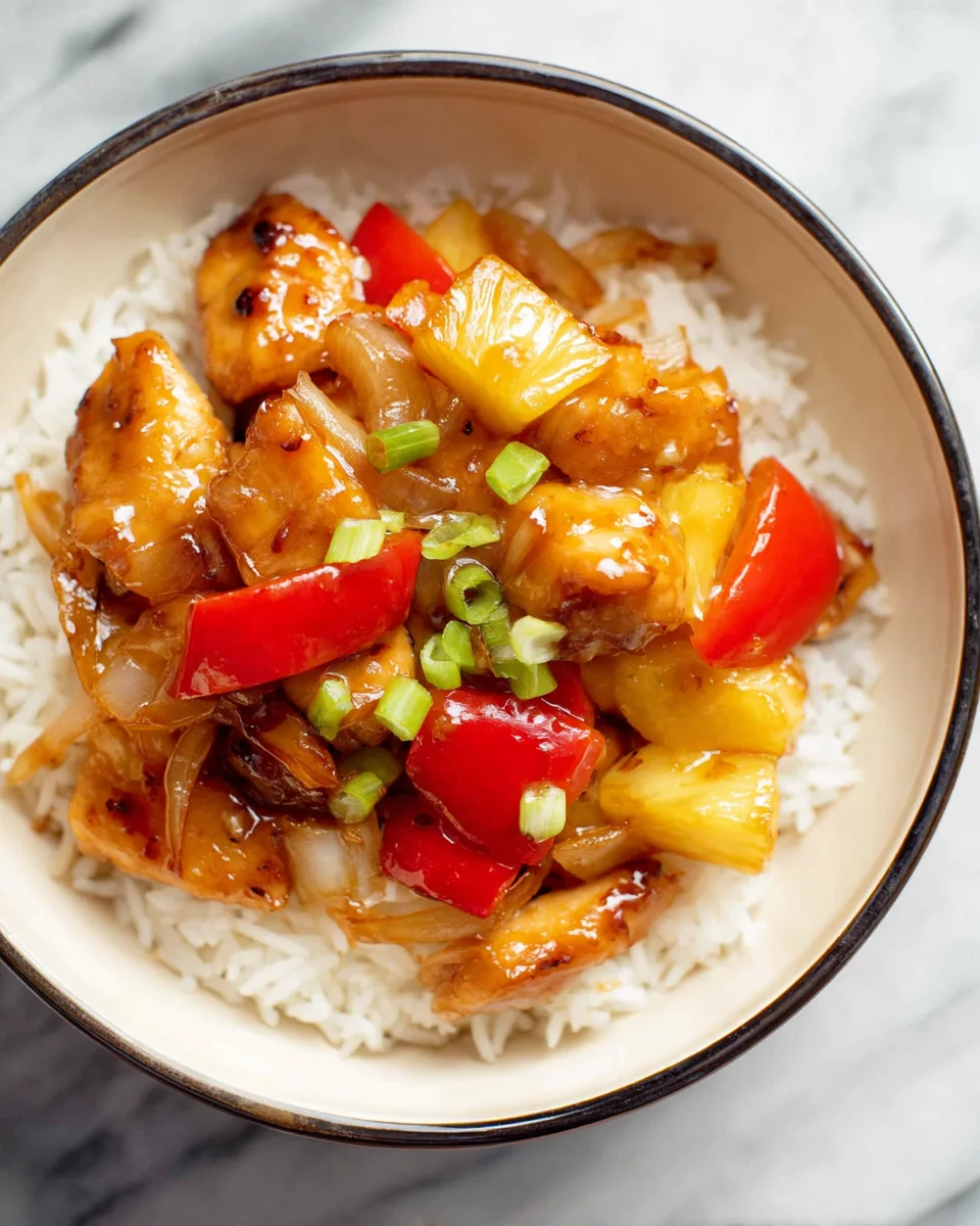 Pineapple Chicken (Asian Style)