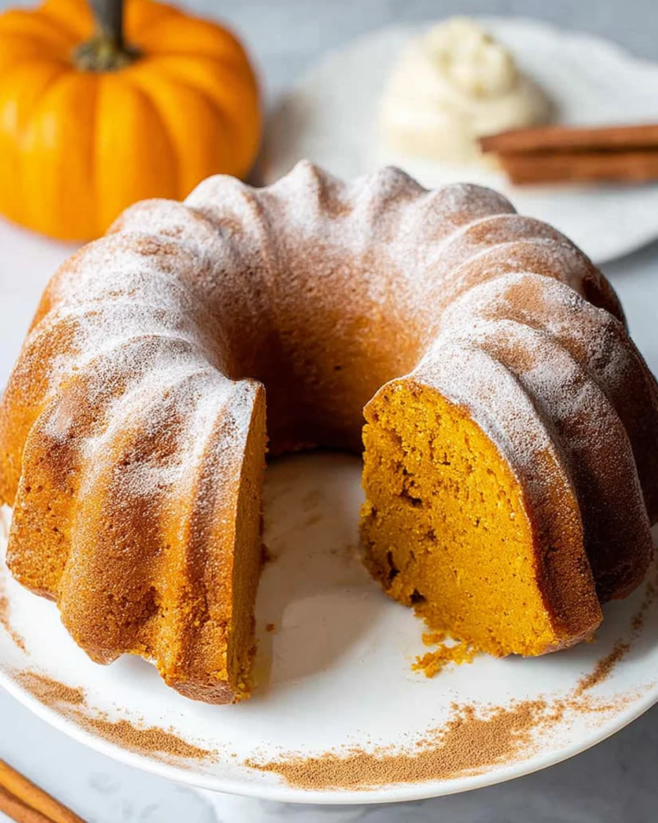 Pumpkin Bundt Cake 27 Pumpkin