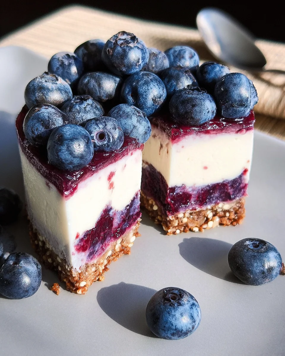 Raw Vegan Blueberry Cheesecake 22 Raw