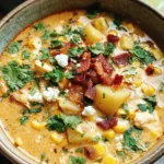 Slow Cooker Mexican Street Corn Soup