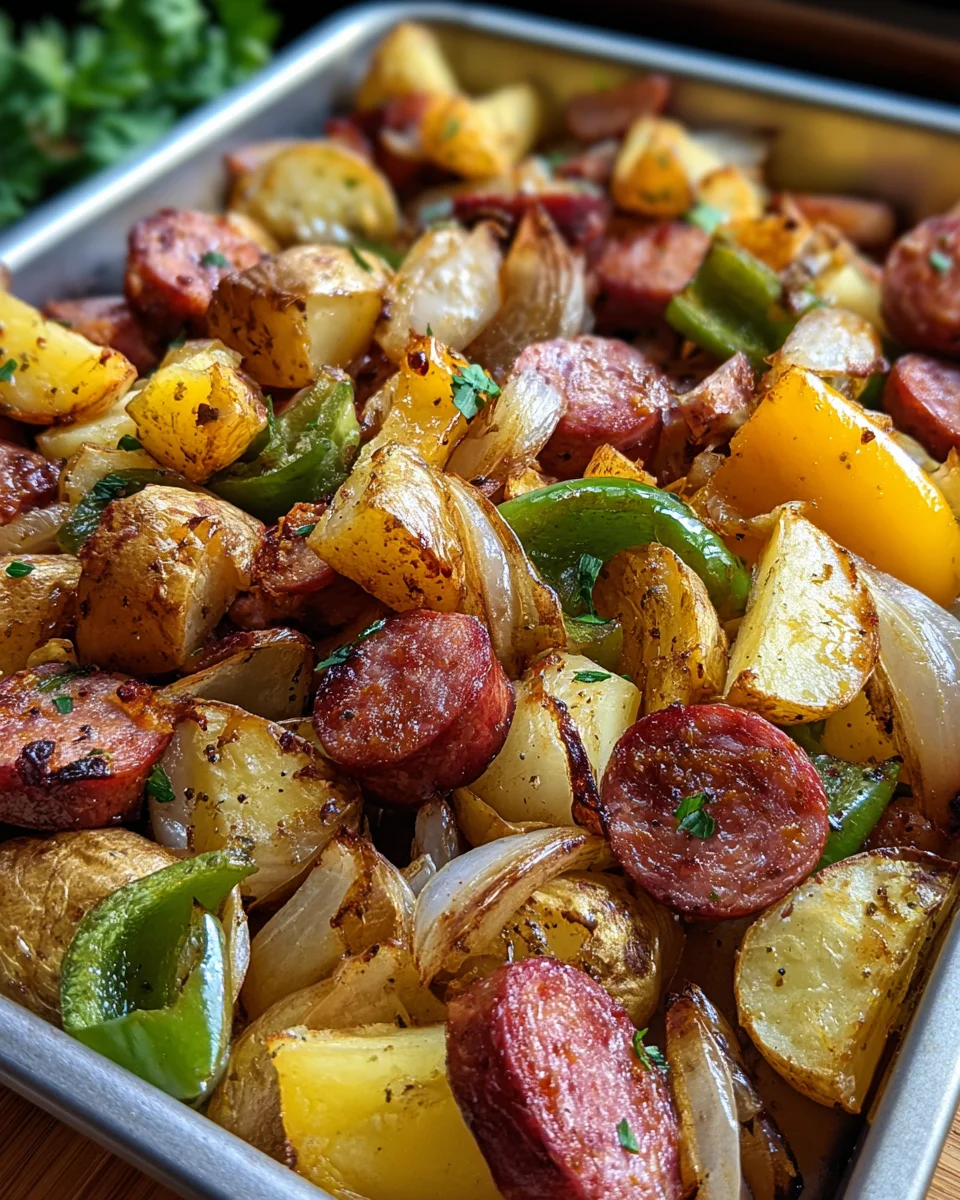 Smoked Sausage and Potato Bake 21 Smoked