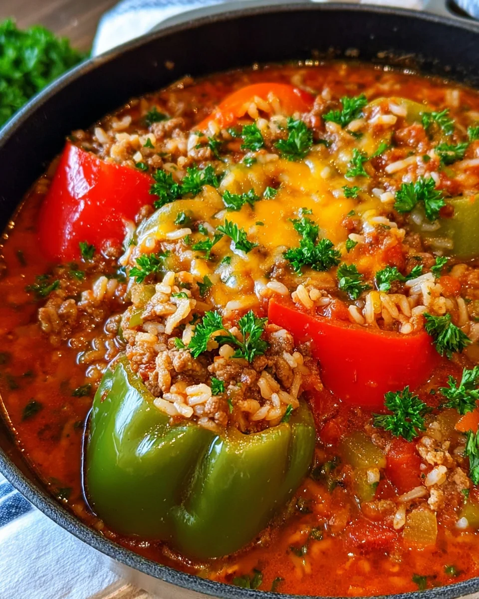 Stuffed Pepper Soup