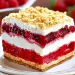 Summer Berry Jello Lasagna