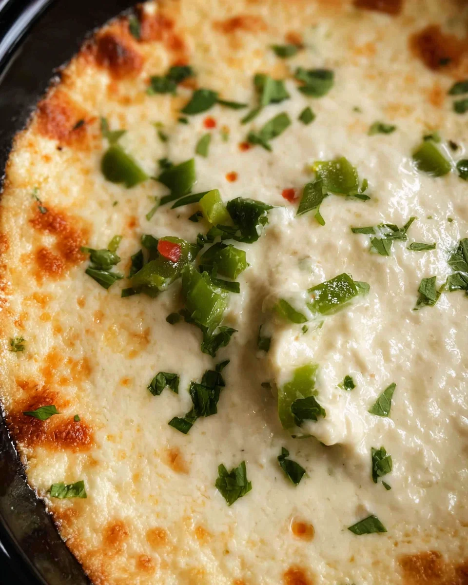 The Best Crock pot White Cheese Dip Recipe