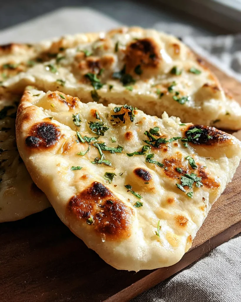 The Best Easy Garlic Naan Bread