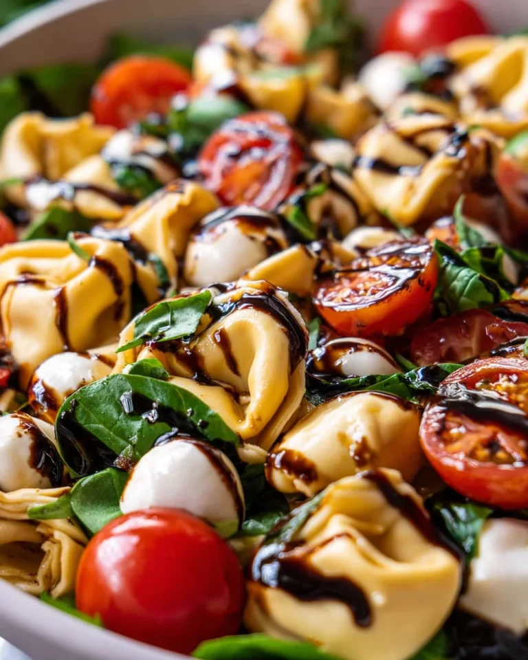 Tortellini Caprese Salad