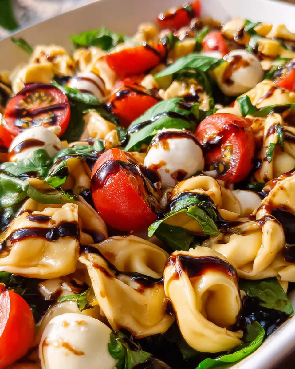 Tortellini Caprese Salad 21 Tortellini