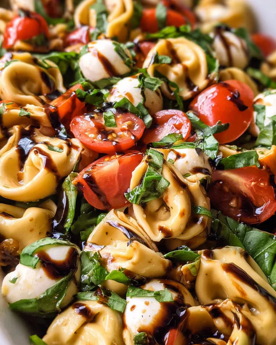 Tortellini Caprese Salad 22 Tortellini