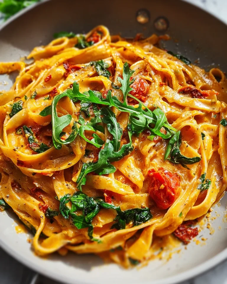 Vegan Creamy Sun Dried Tomato Pasta Recipe