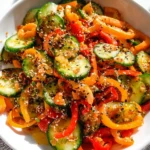 Viral Cucumber Pepper Salad 18 Viral Cucumber Pepper Salad