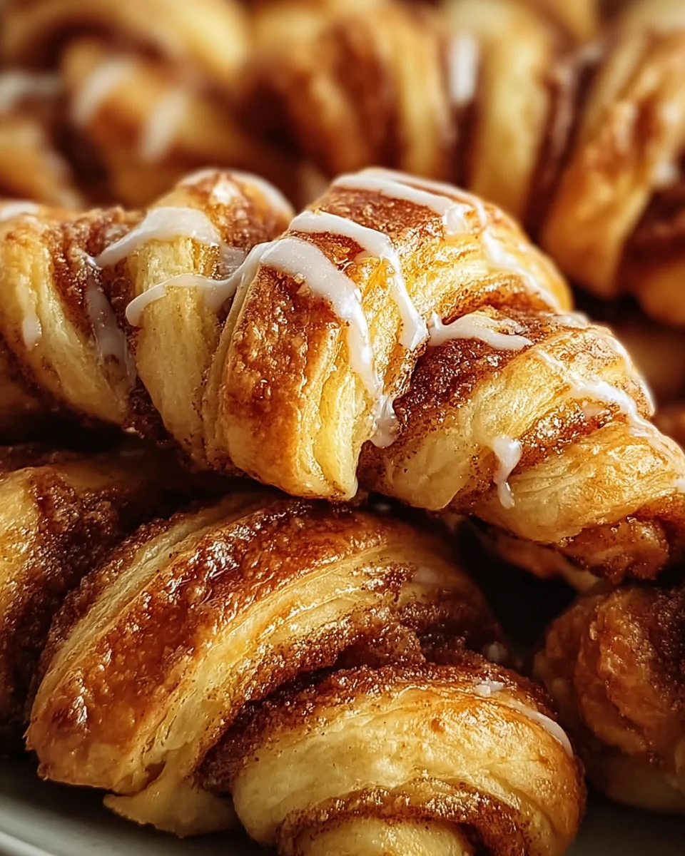 Warm Cinnamon Crescent Twists