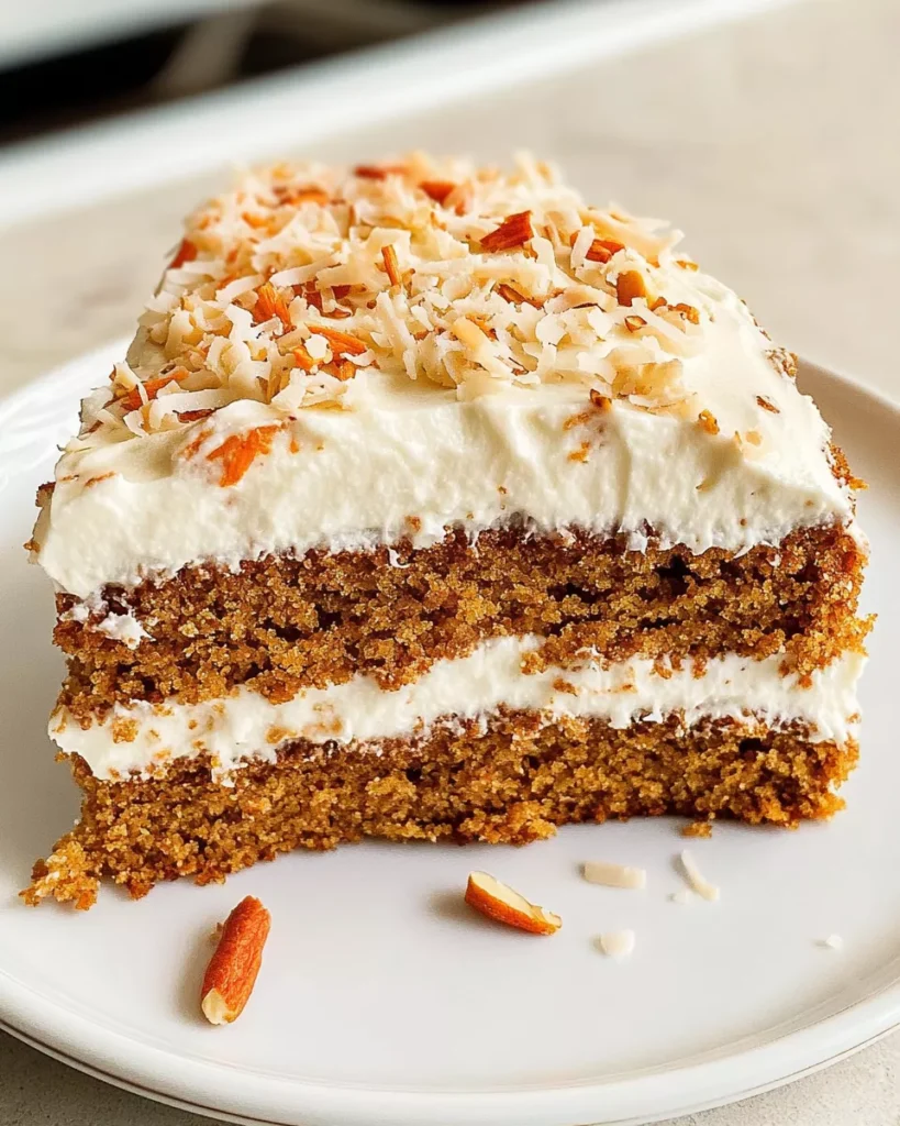 No Sugar No Flour Carrot Cake