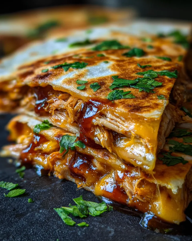 BBQ Chicken Quesadilla