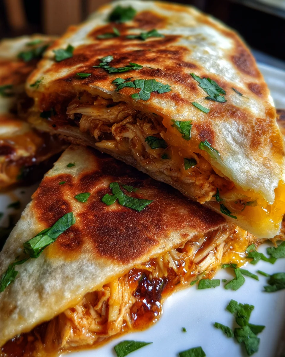 BBQ Chicken Quesadilla 19 BBQ