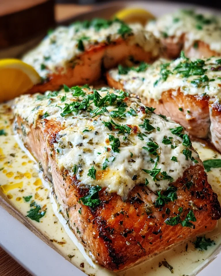 Baked Boursin Salmon