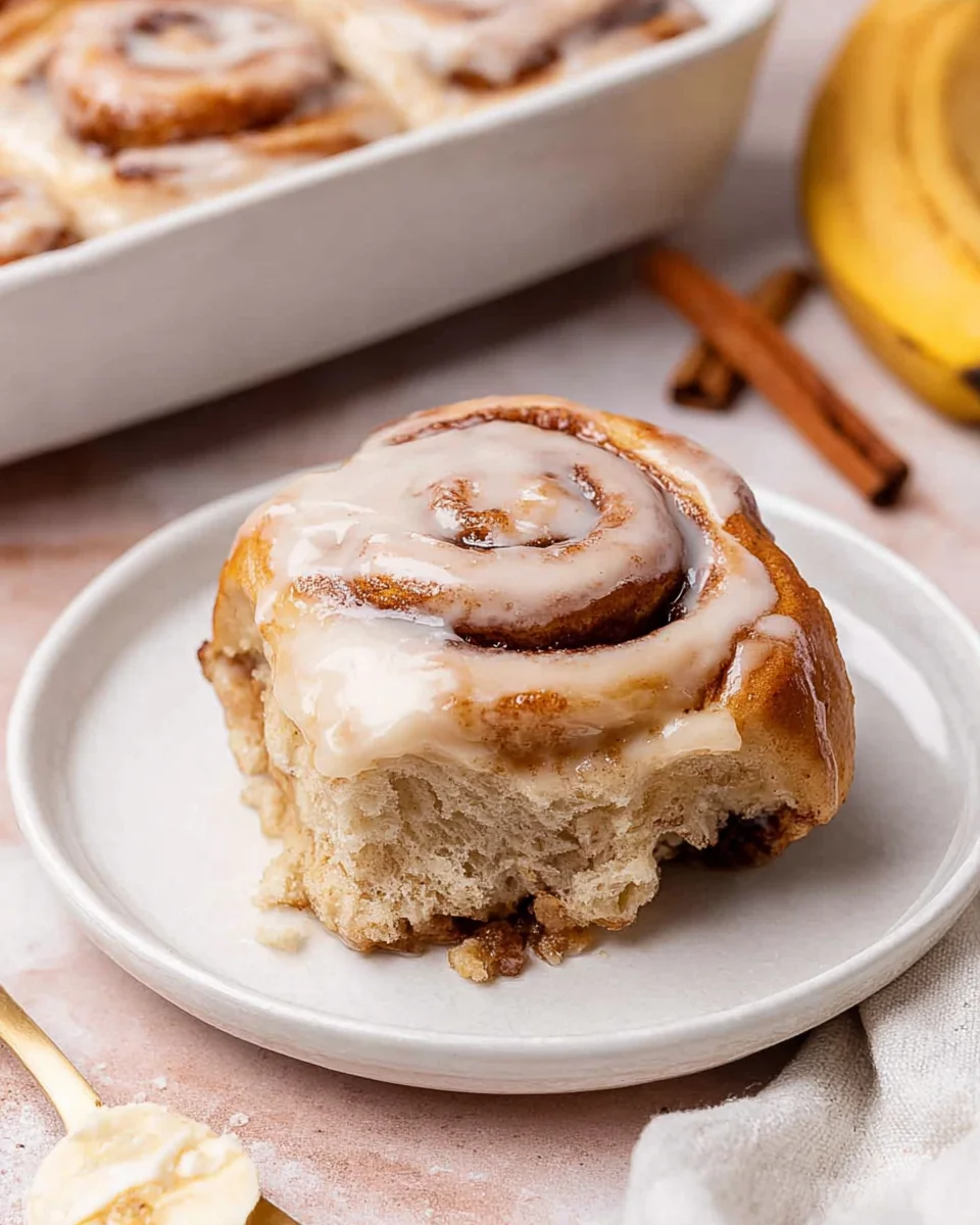 Banana Bread Cinnamon Rolls