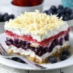 Blueberry Cream Cheesecake Lasagna