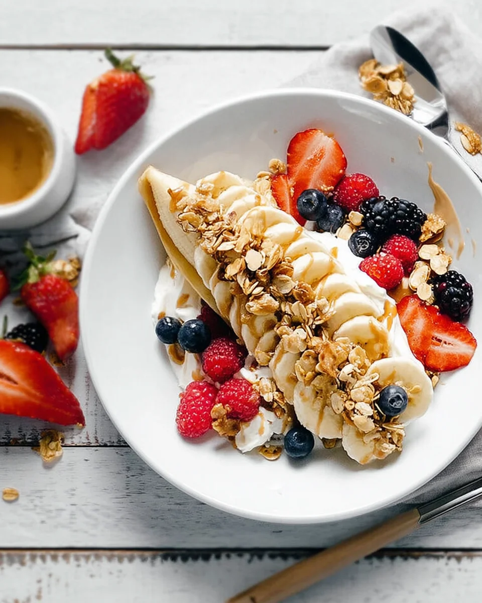 Breakfast Banana Split The Ultimate Healthy Morning Delight Breakfast Banana Split The Ultimate Healthy Morning Delight