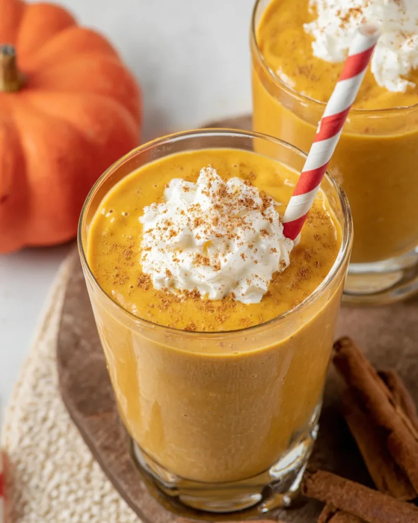 Breakfast Pumpkin Pie Smoothie