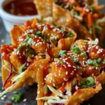 Chicken Wonton Tacos