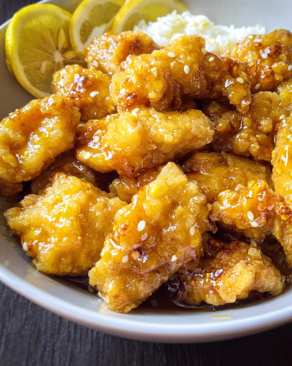 Chinese Lemon Chicken Recipe 20 Chinese
