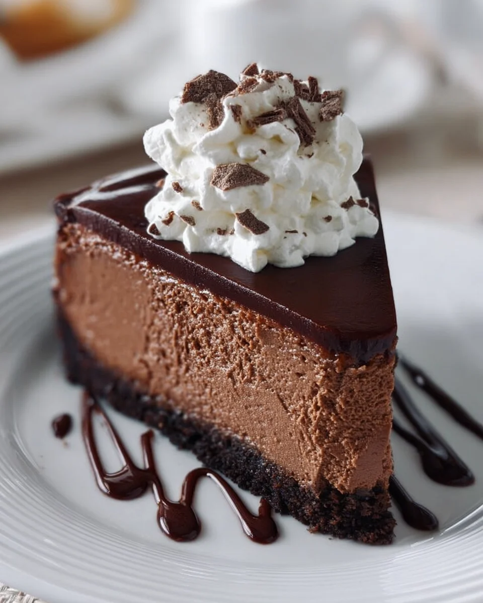 Chocolate Fudge Truffle Cheesecake 32 Chocolate Fudge Truffle Cheesecake