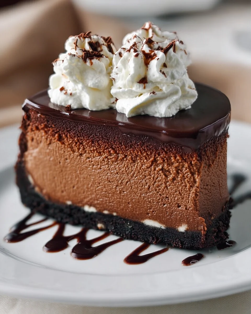 Chocolate Fudge Truffle Cheesecake 30 Chocolate