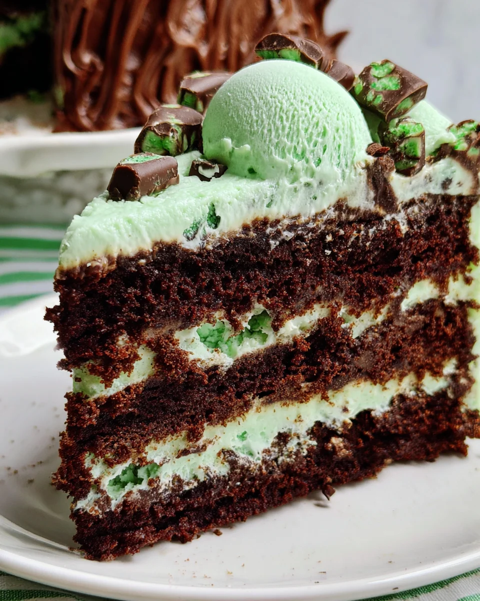 Chocolate Mint Cake