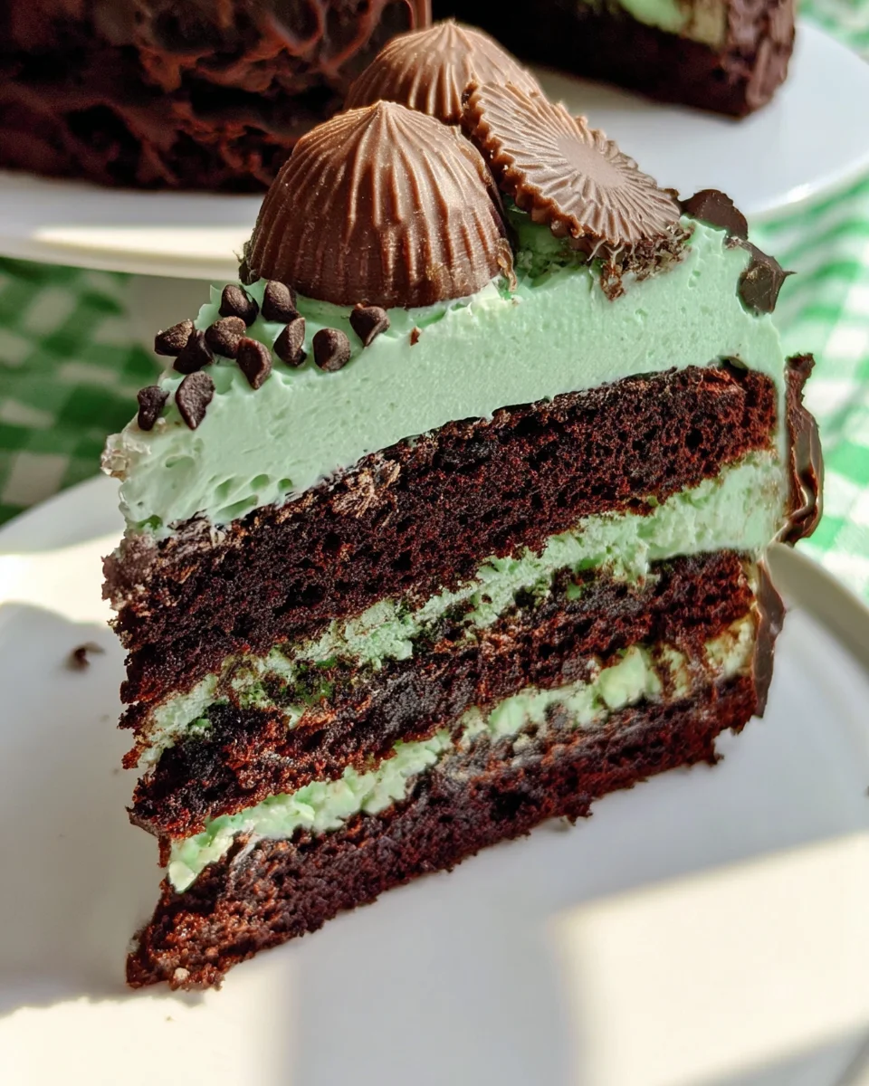 Chocolate Mint Cake 32 Chocolate