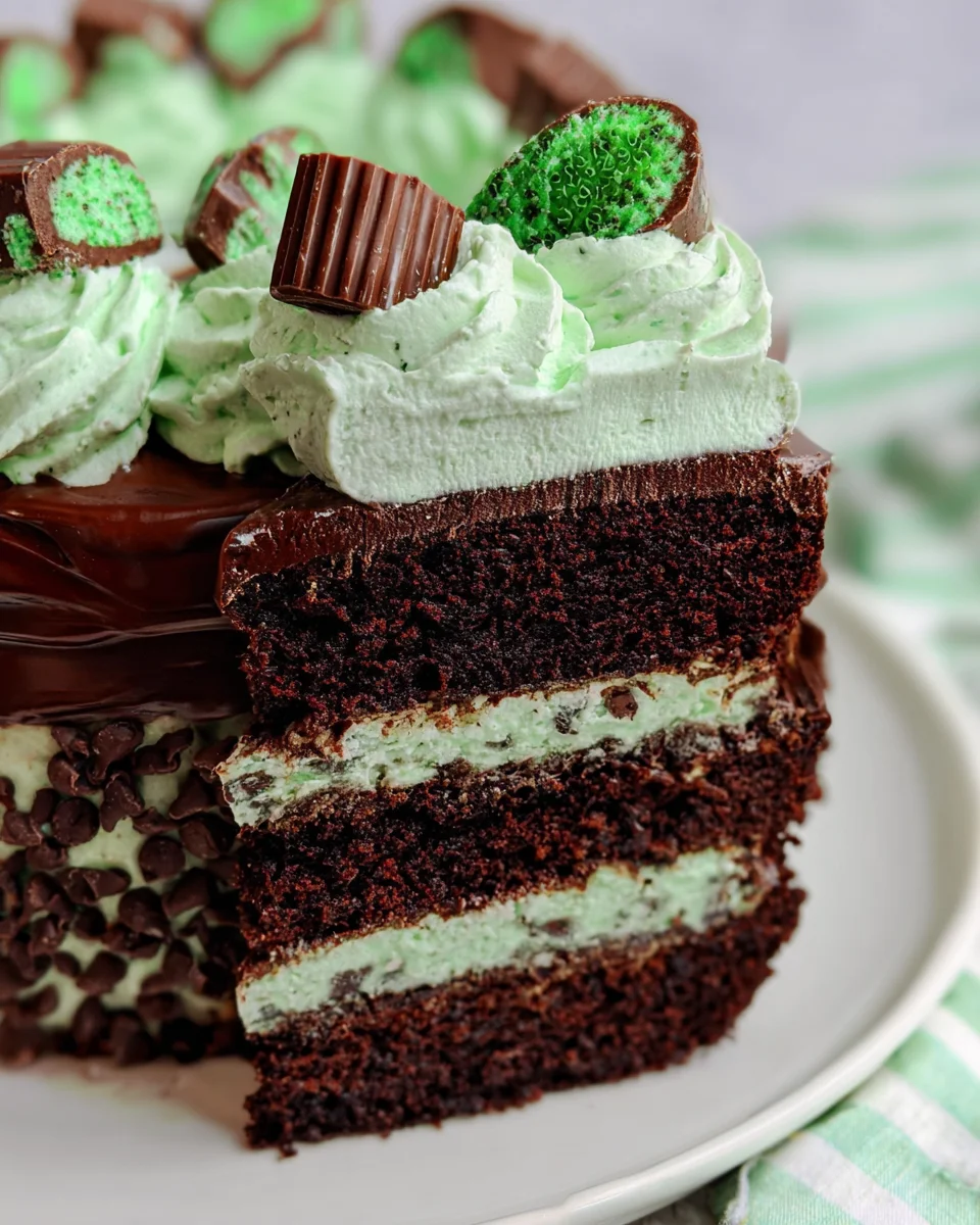 Chocolate Mint Cake 33 Chocolate