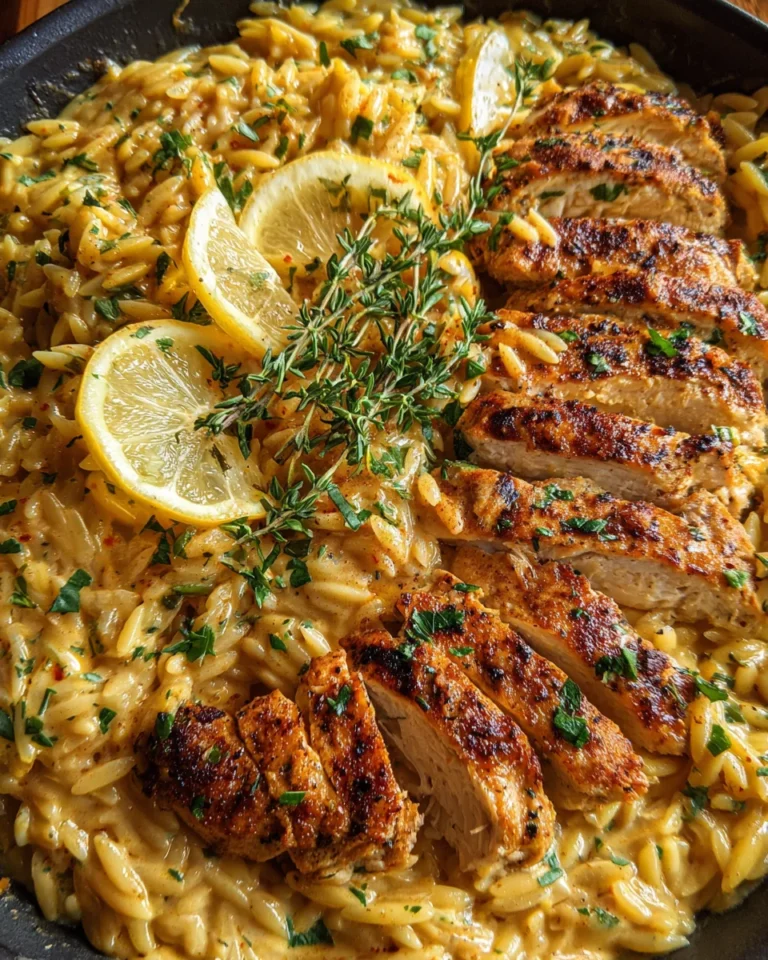 Creamy Cajun Chicken Orzo