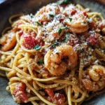 Creamy Cajun Shrimp pasta